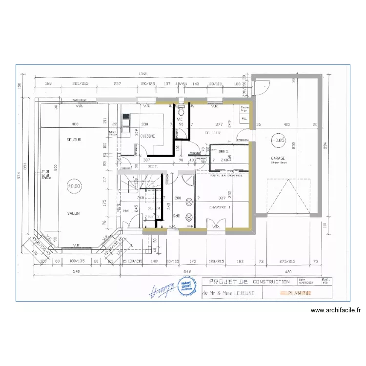 LEJEUNE ACTUEL. Plan de 