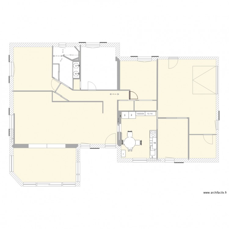 orignal. Plan de 0 pièce et 0 m2