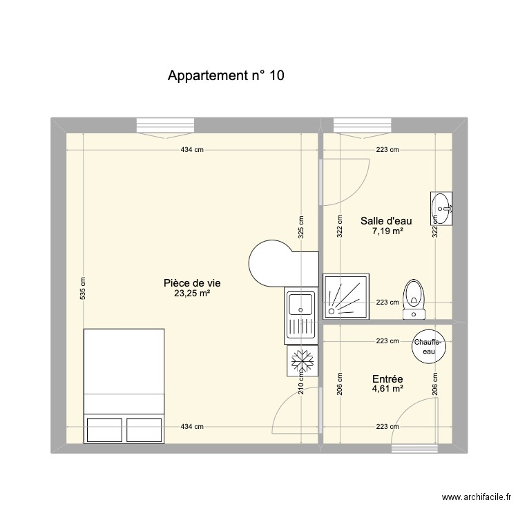 Appartement 10. Plan de 0 pièce et 0 m2