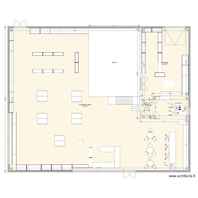 caviste morteau. Plan de 0 pièce et 0 m2