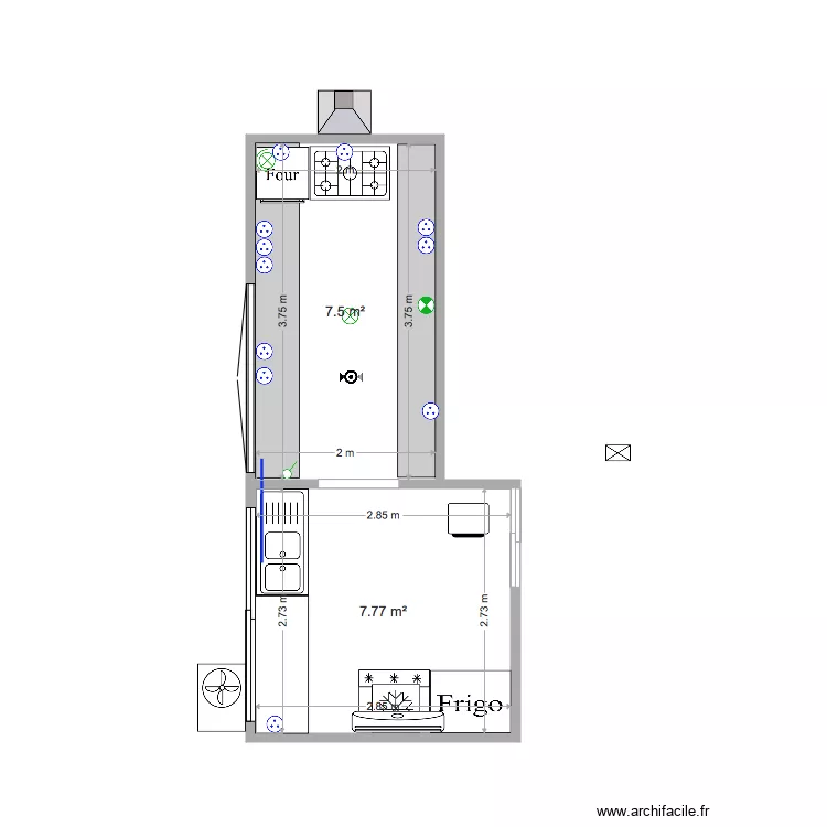 Labo Traiteur. Plan de Labo Traiteur. Plan de