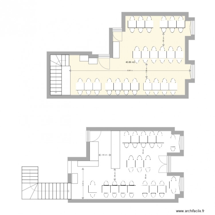 Crêperie St Ger. Plan de 0 pièce et 0 m2