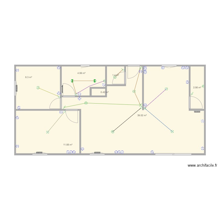 Projet valletot. Plan de 0 pièce et 0 m2