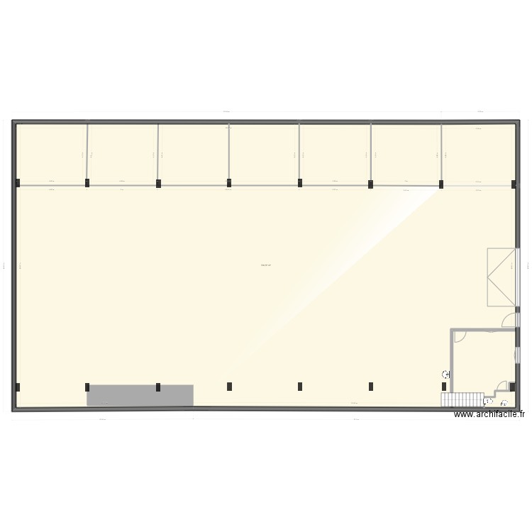 EMMAUS ST GENIS. Plan de 1 pièce et 707 m2