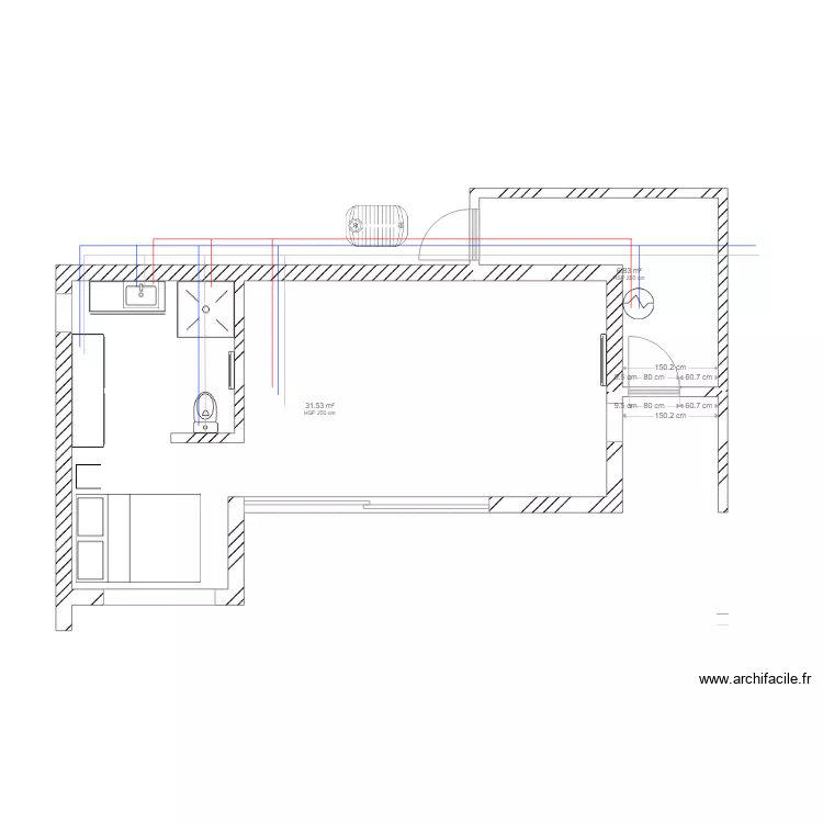 Noduwez plomberie. Plan de 