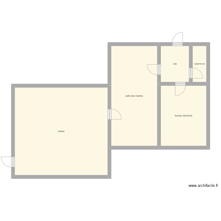 ECOLE PRIMAIRE CRETEIL. Plan de 0 pièce et 0 m2