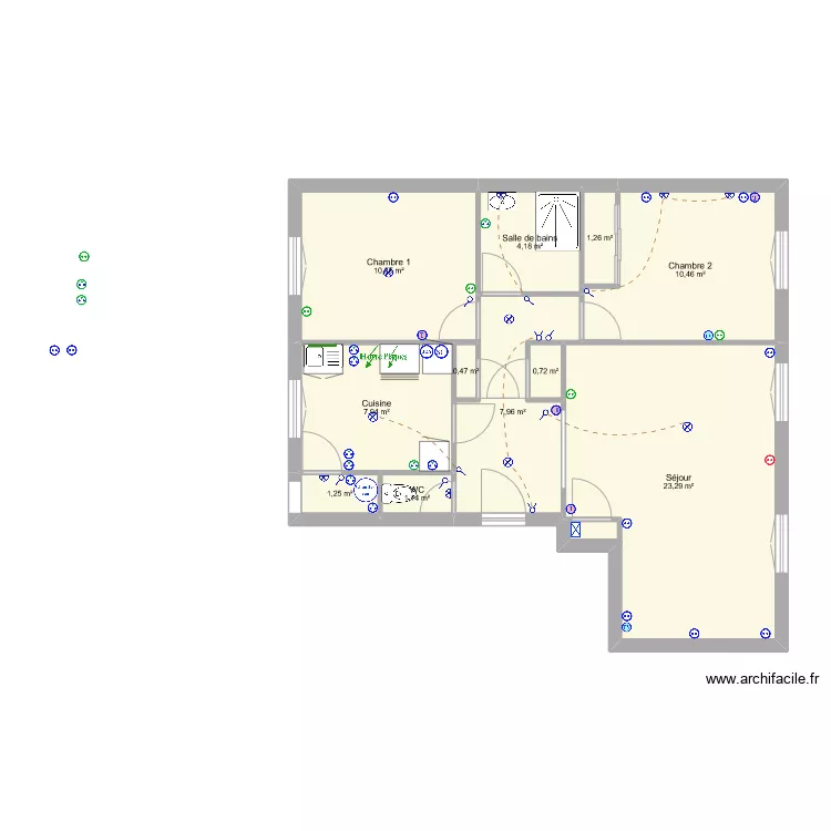 Plan d'appartement Lyon. Plan de Plan d'appartement Lyon. Plan de