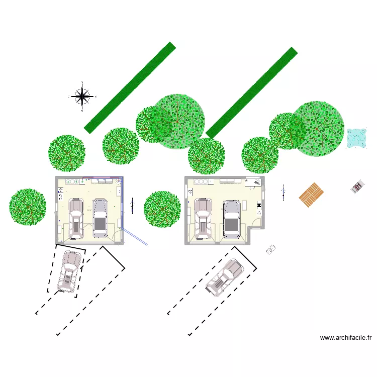 Maison St-Hippolyte. Plan de 
