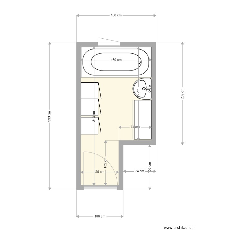 quinqaci actuelle. Plan de 0 pièce et 0 m2