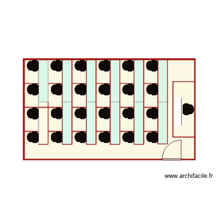 salle rouge disposition covid1 max. Plan de salle rouge disposition covid1 max. Plan de