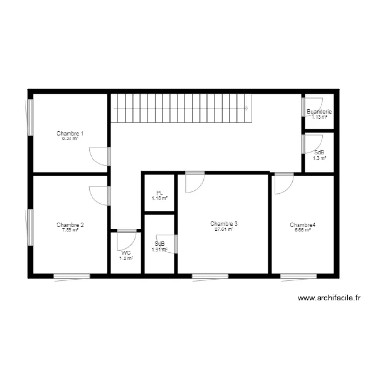 LEVEUGLE NATH. Plan de 