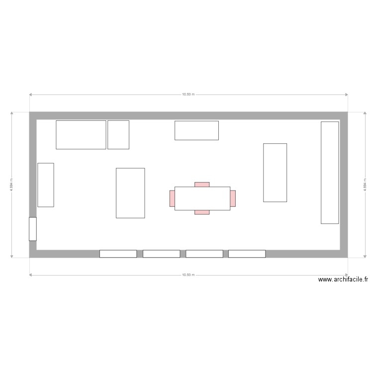 Salon. Plan de 0 pièce et 0 m2