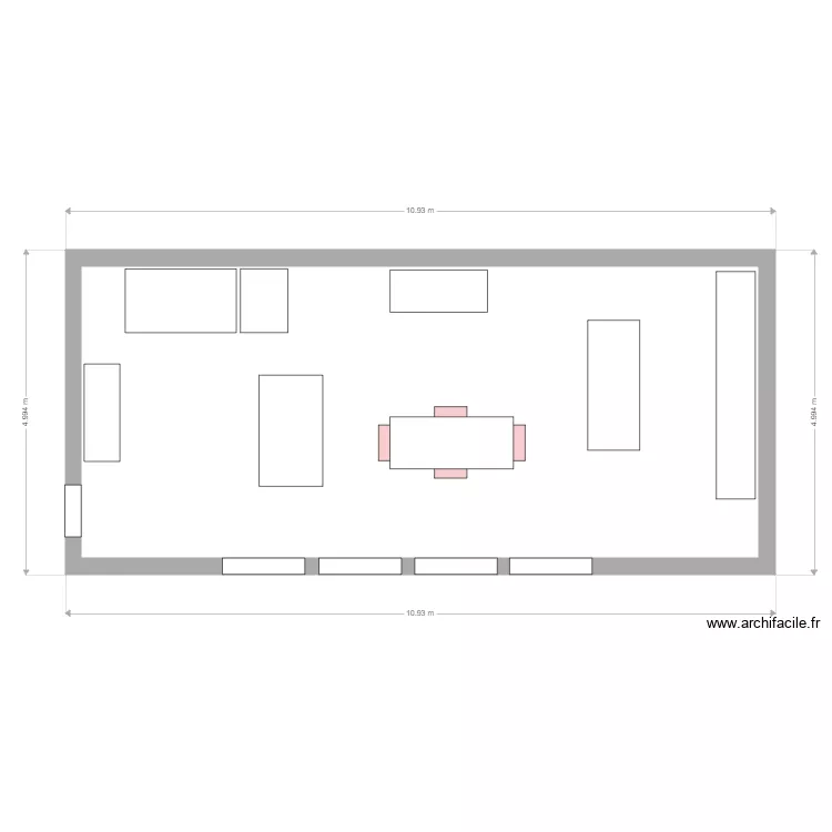 Salon. Plan de Salon. Plan de