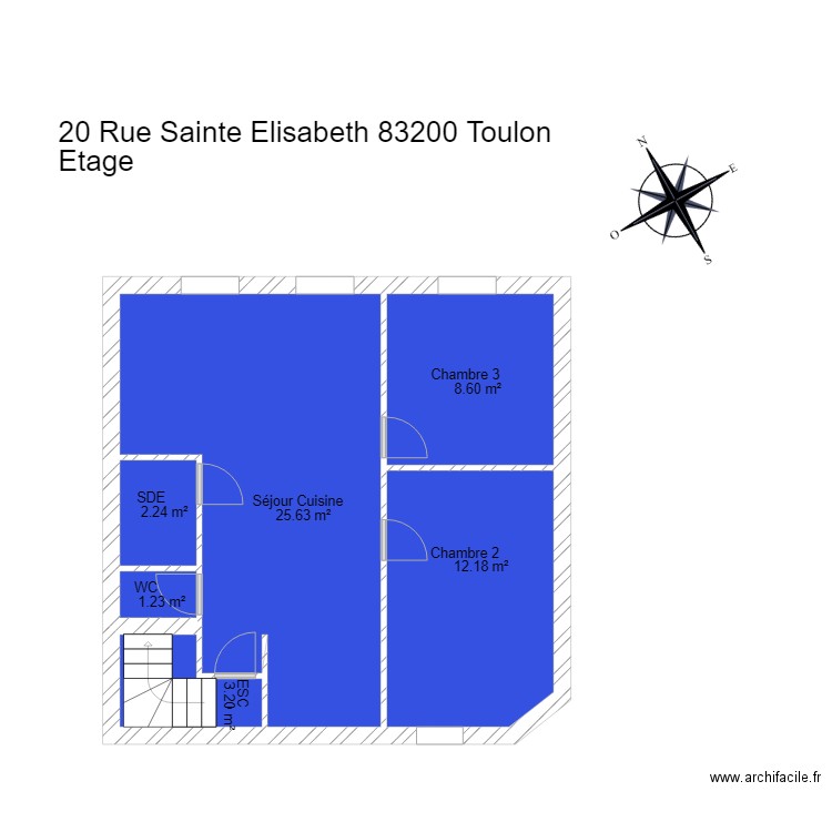 plan 2. Plan de 0 pièce et 0 m2