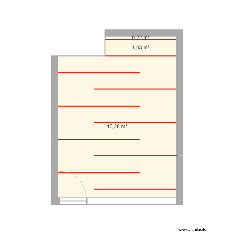 calepinage 1 chaponniere 6 geneve. Plan de 0 pièce et 0 m2