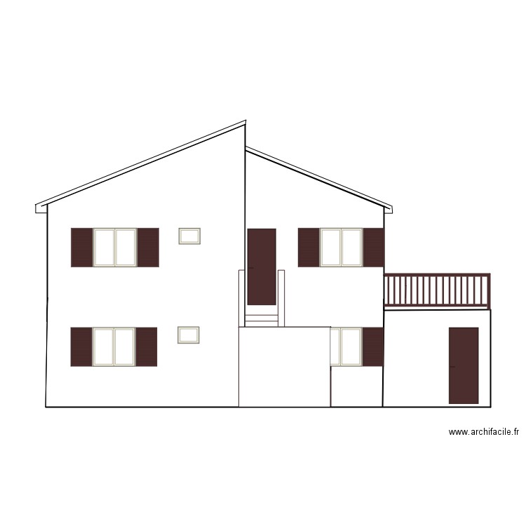 facade 4a. Plan de 0 pièce et 0 m2