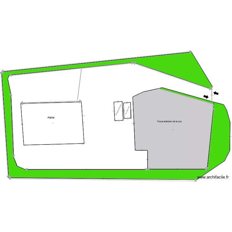 PARIS OUEST VIDE. Plan de 