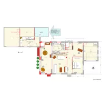 Am&eacute;nagement CELLIERavec extensionATELIER