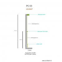 plan coupe façade Jaurès