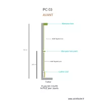 plan coupe fa&ccedil;ade Jaur&egrave;s