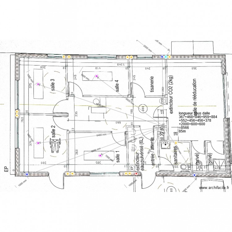 Colin long sous dalle 2. Plan de 0 pièce et 0 m2