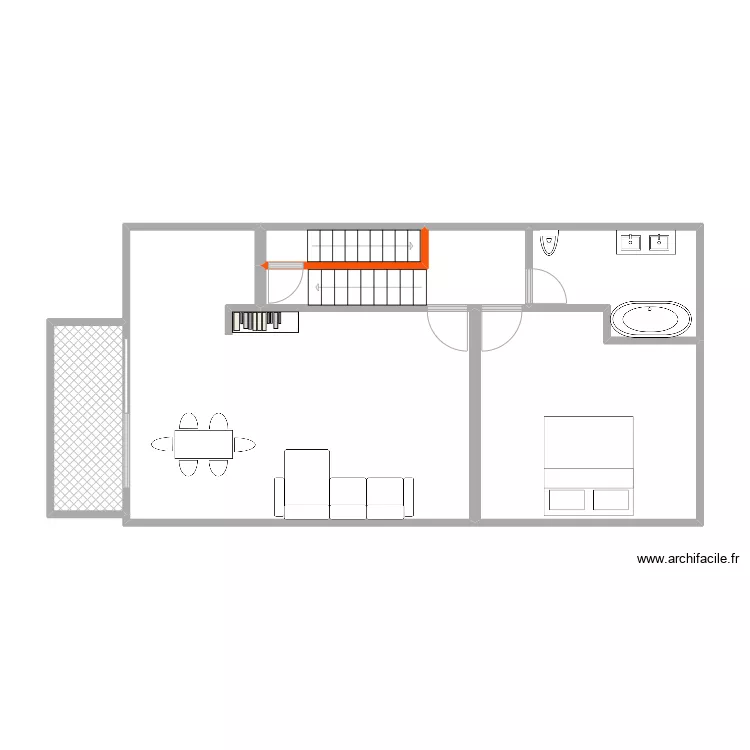Av de la couronne 406 2e Etage. Plan de Av de la couronne 406 2e Etage. Plan de