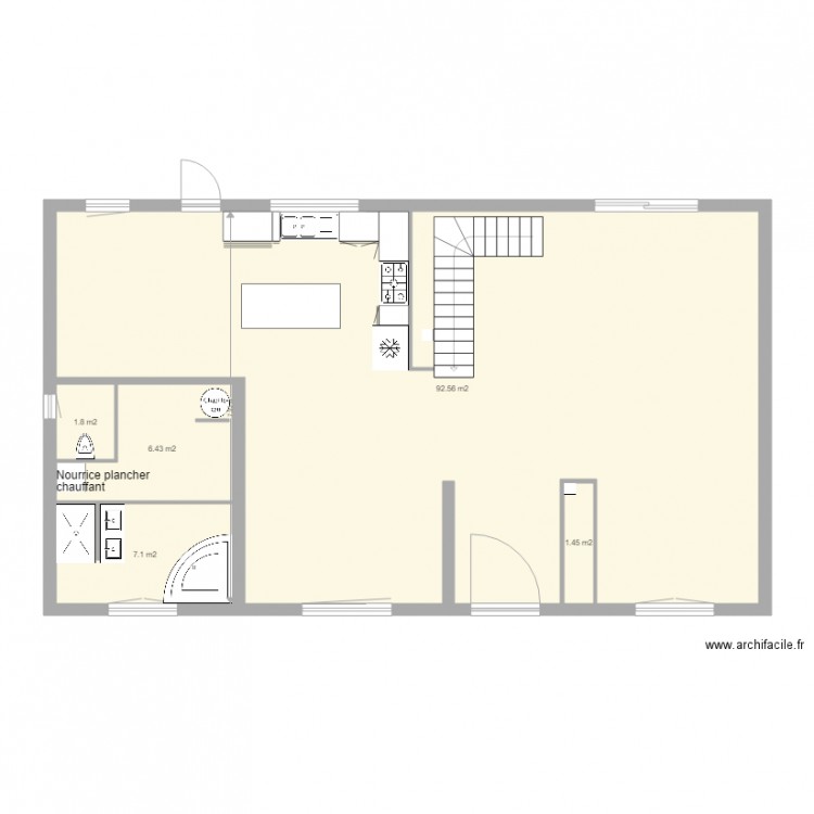 maisooon. Plan de 0 pièce et 0 m2