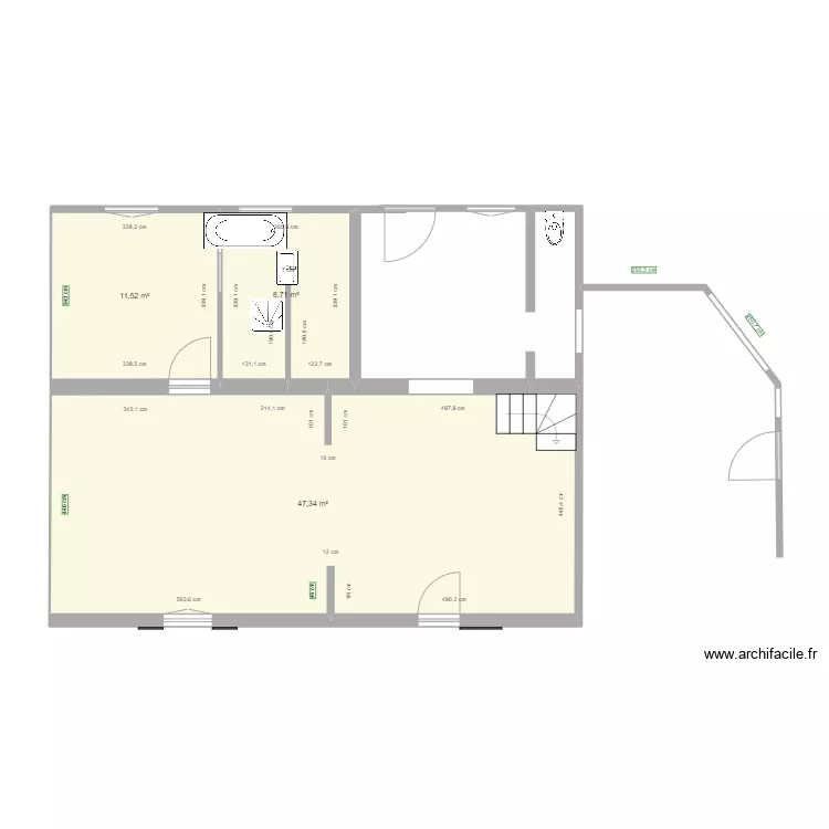 Maison Malvi Projet 7. Plan de 