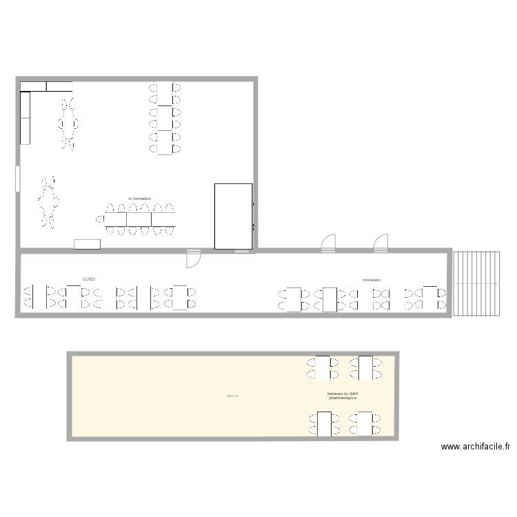 terrasse 1109. Plan de 0 pièce et 0 m2