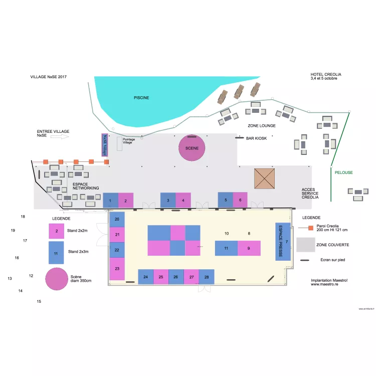 STAND NxSE 2017 20 Sept. Plan de STAND NxSE 2017 20 Sept. Plan de