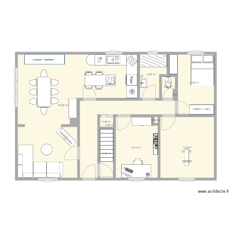 amenagement. Plan de 0 pièce et 0 m2