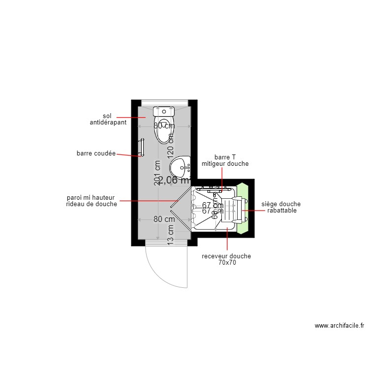 ouari. Plan de 0 pièce et 0 m2