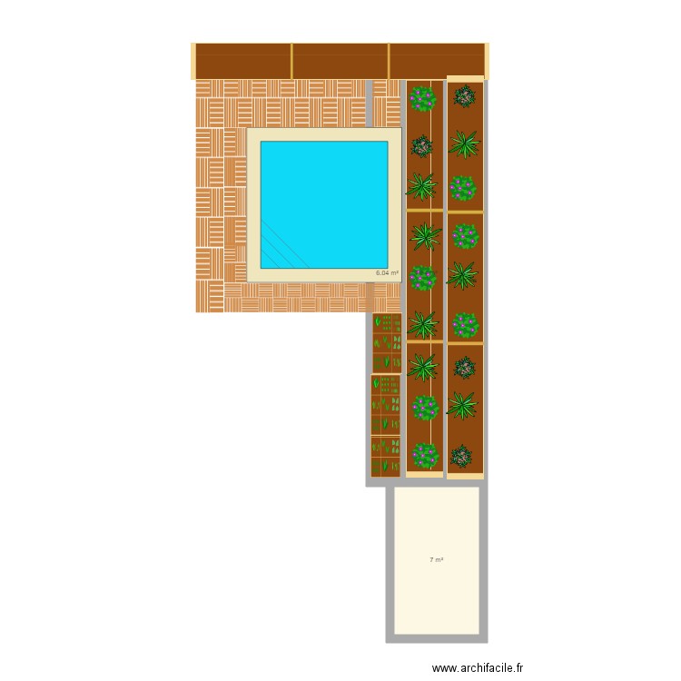 implantation spa. Plan de 0 pièce et 0 m2