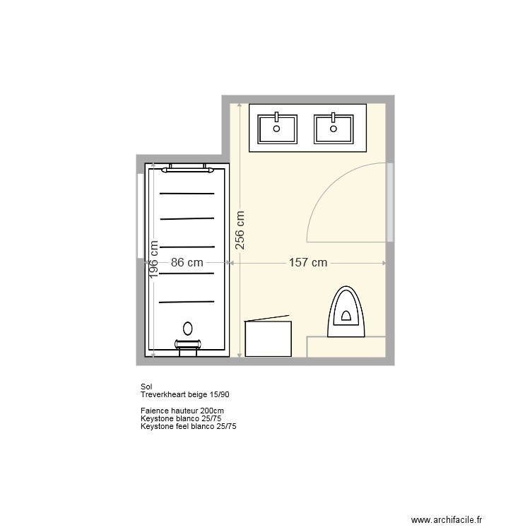 Plan Ripoche. Plan de 0 pièce et 0 m2