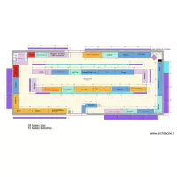 halle St Astier placement des EXPOSANTSvers3