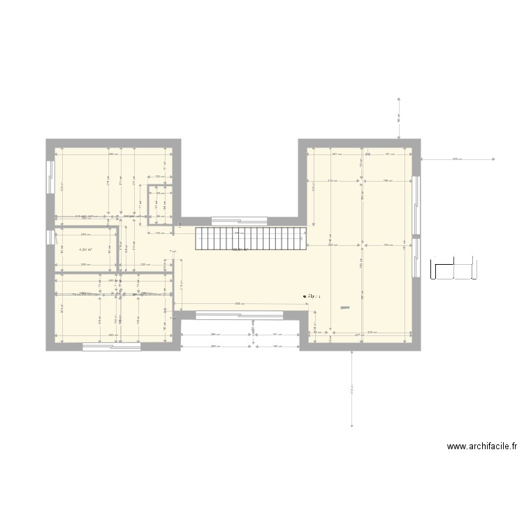 2021 etage2. Plan de 0 pièce et 0 m2