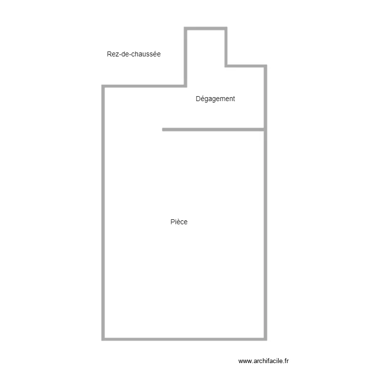 Verri&egrave;res 31 avant travaux. Plan de 