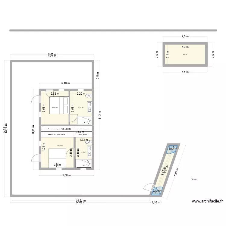 casa salinas. Plan de 