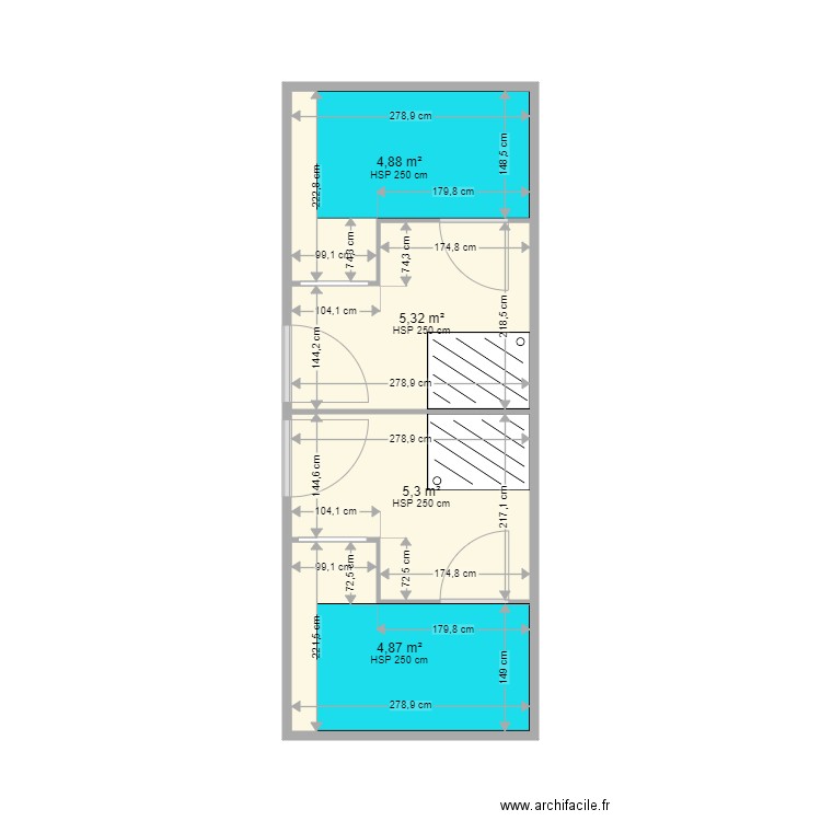 PROJET CISTAC 2 SOLO. Plan de 0 pièce et 0 m2