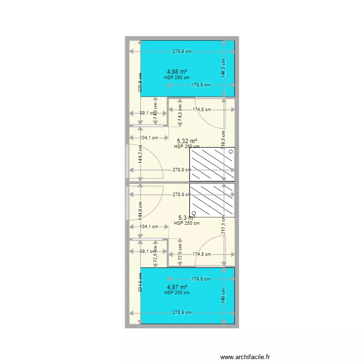 PROJET CISTAC 2 SOLO. Plan de 