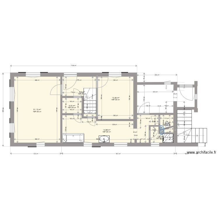 rdc niedernai. Plan de 0 pièce et 0 m2