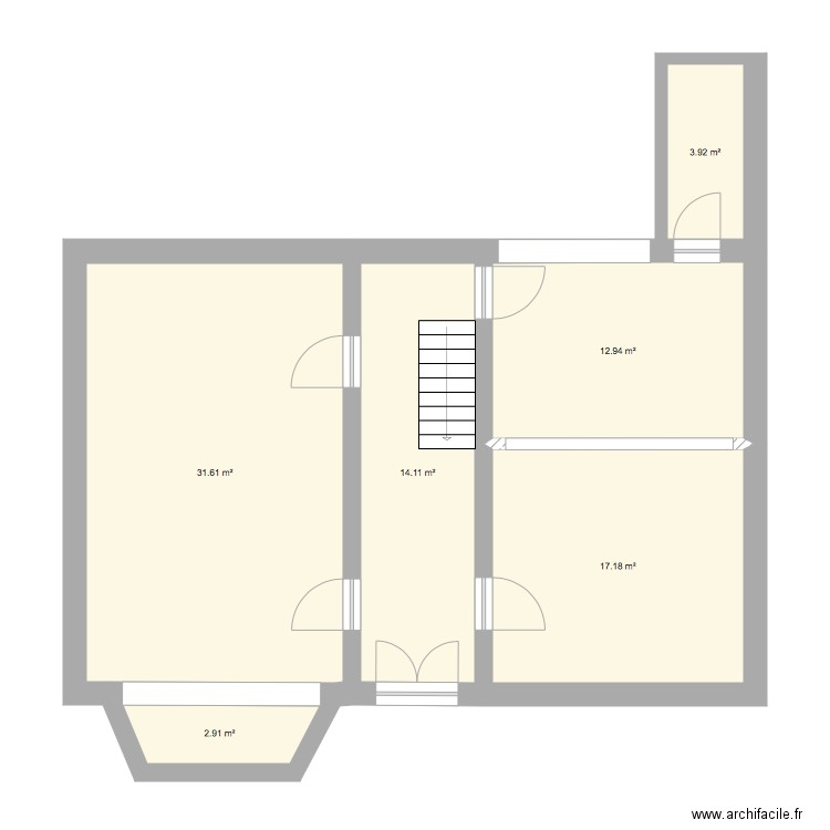 Rez Fexhe. Plan de 0 pièce et 0 m2