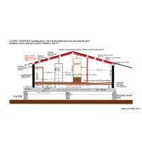 plan coupe courtote ISOLATION PLAFOND avec surélévation + 55cm 2 