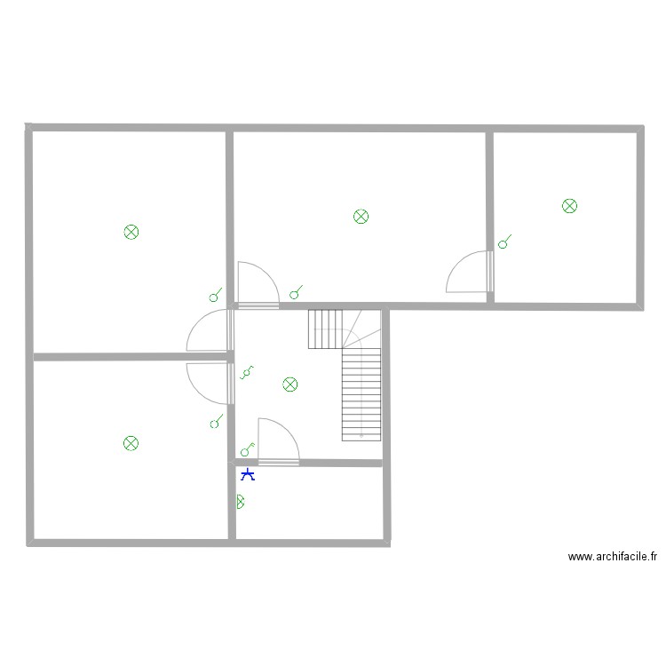 BIOT Etage Sart Bernard. Plan de 0 pièce et 0 m2