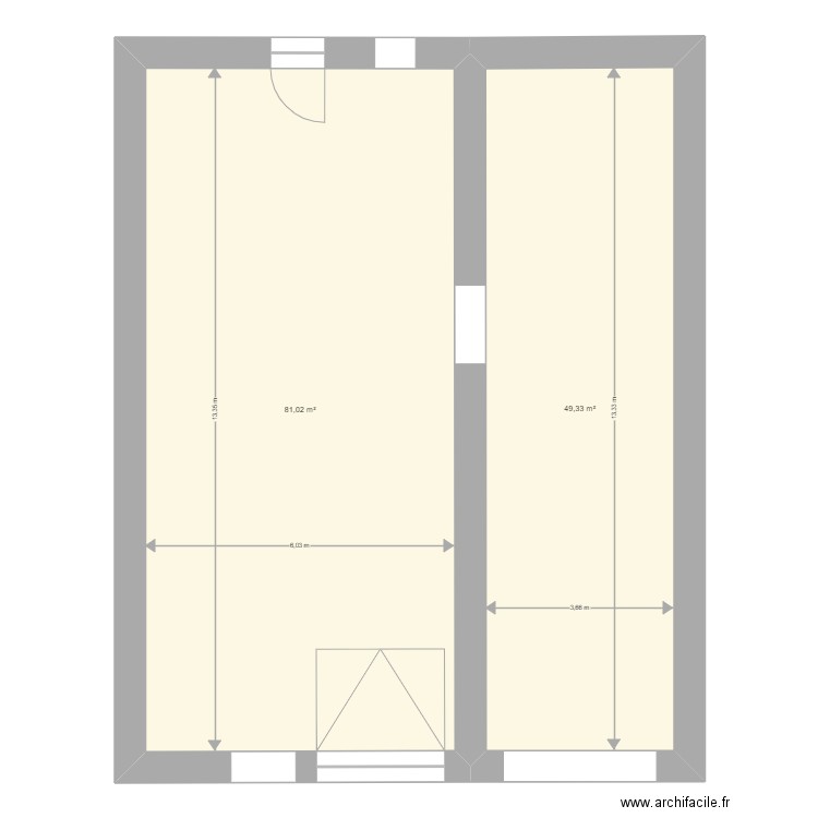 Paul HENRY. Plan de 0 pièce et 0 m2