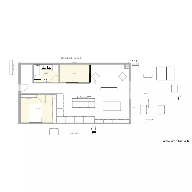 5093 Chambord Option 12. Plan de 