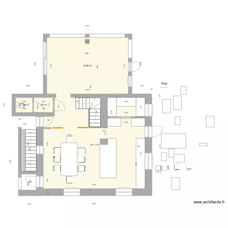 maison cuisine 11. Plan de 