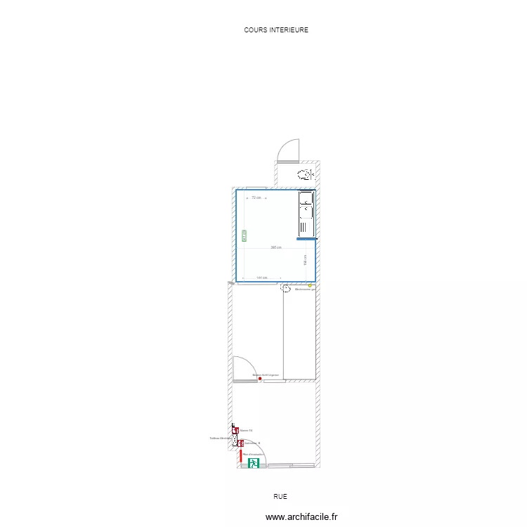 VILLEURBANNE PLAN SECU. Plan de 