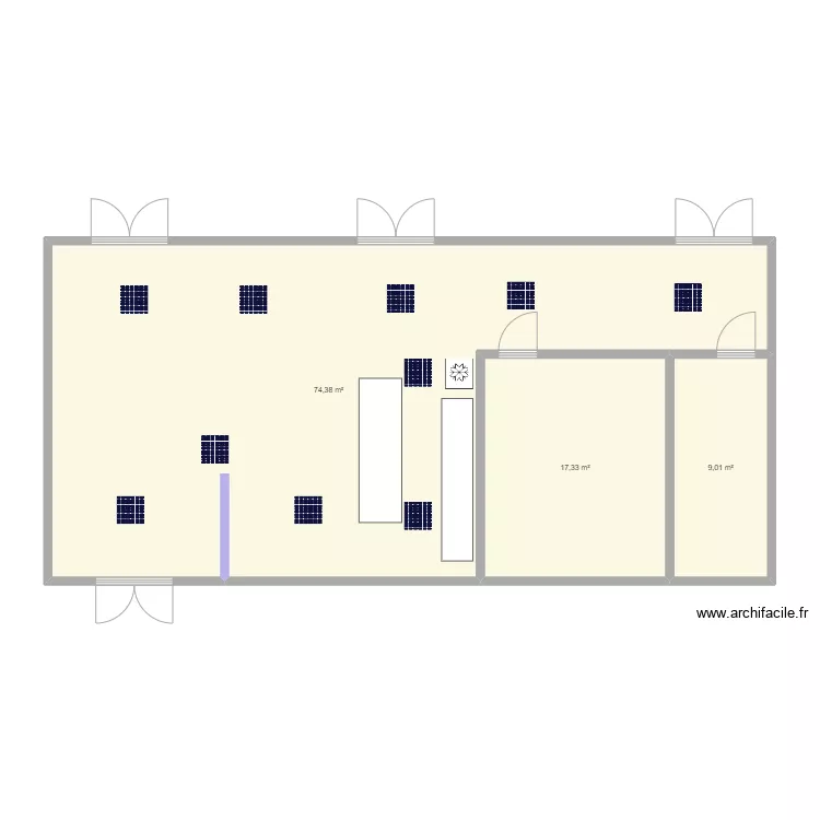 salle accueil. Plan de salle accueil. Plan de