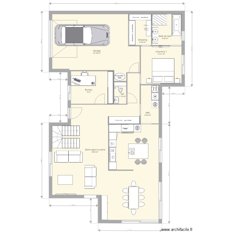 Maison Idéale Marilyne et Nico. Plan de 0 pièce et 0 m2